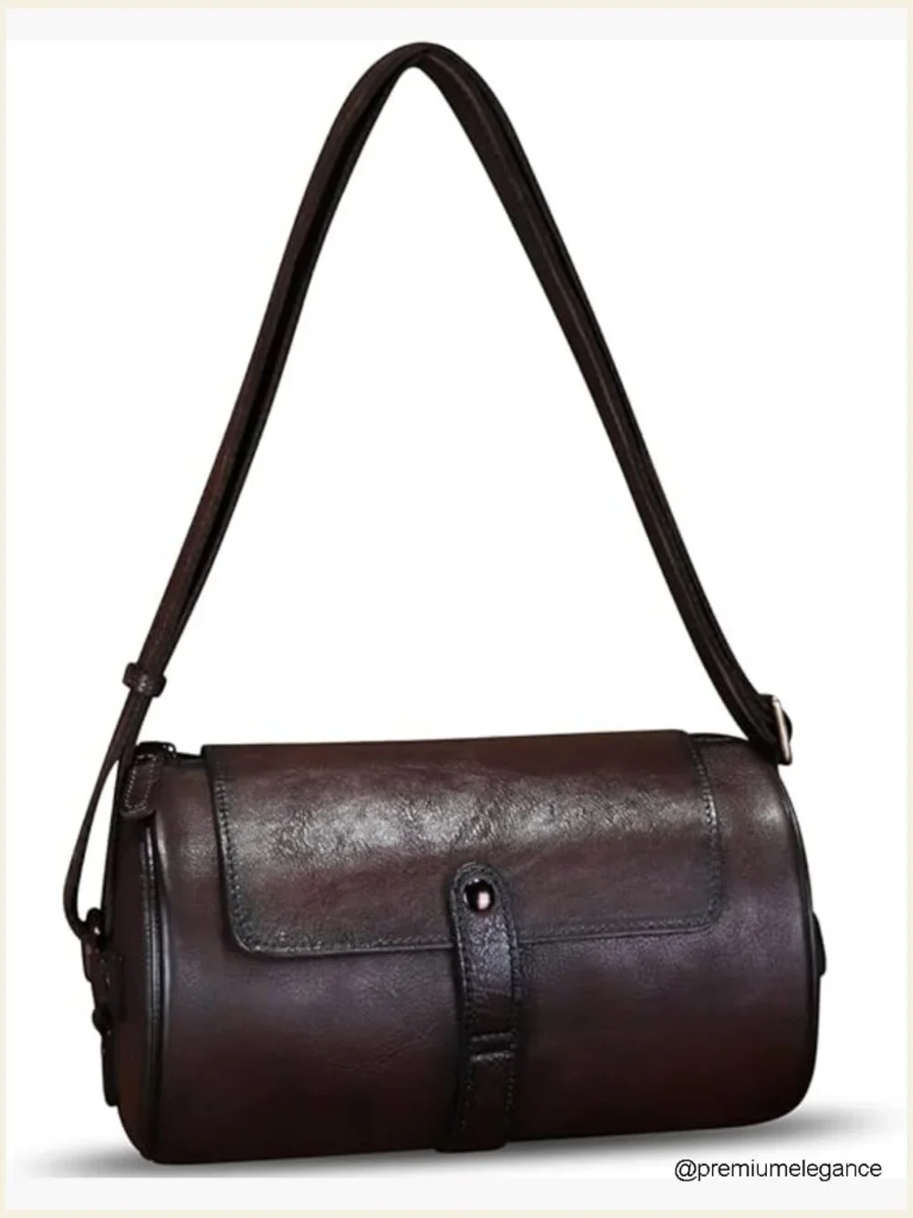 Genuine Leather Crossbody Satchel Vintage Handmade Shoulder Purse Retro Travel
